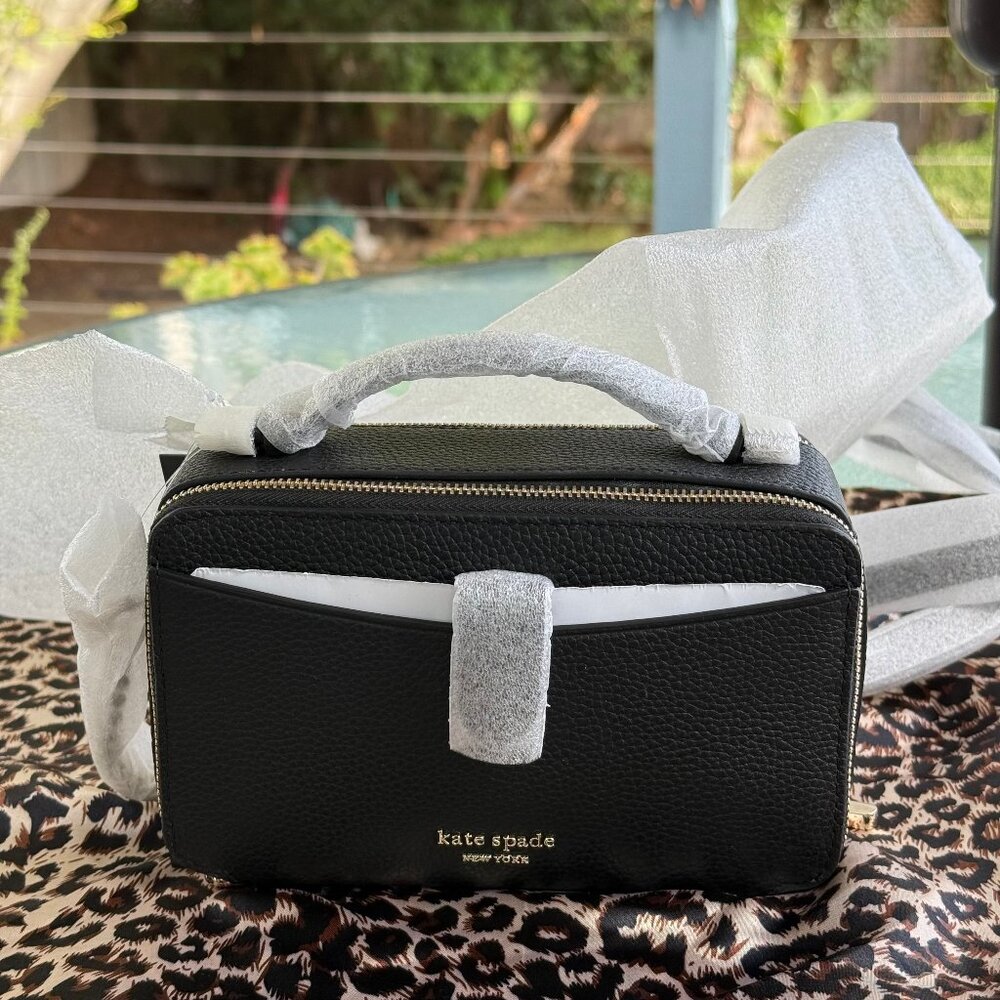 NWT Kate Spade Hudson Double Zip Crossbody